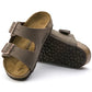 BIRKENSTOCK ARIZONA KIDS BIRKO FLOR - BIRKIBUC 224 nabuk+moro 552893