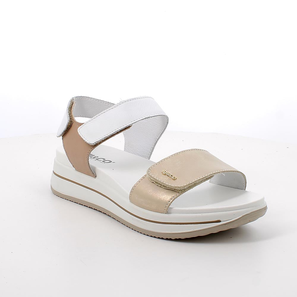 IGI&CO 11748 SINDY 118 pelle+platino-beige 33