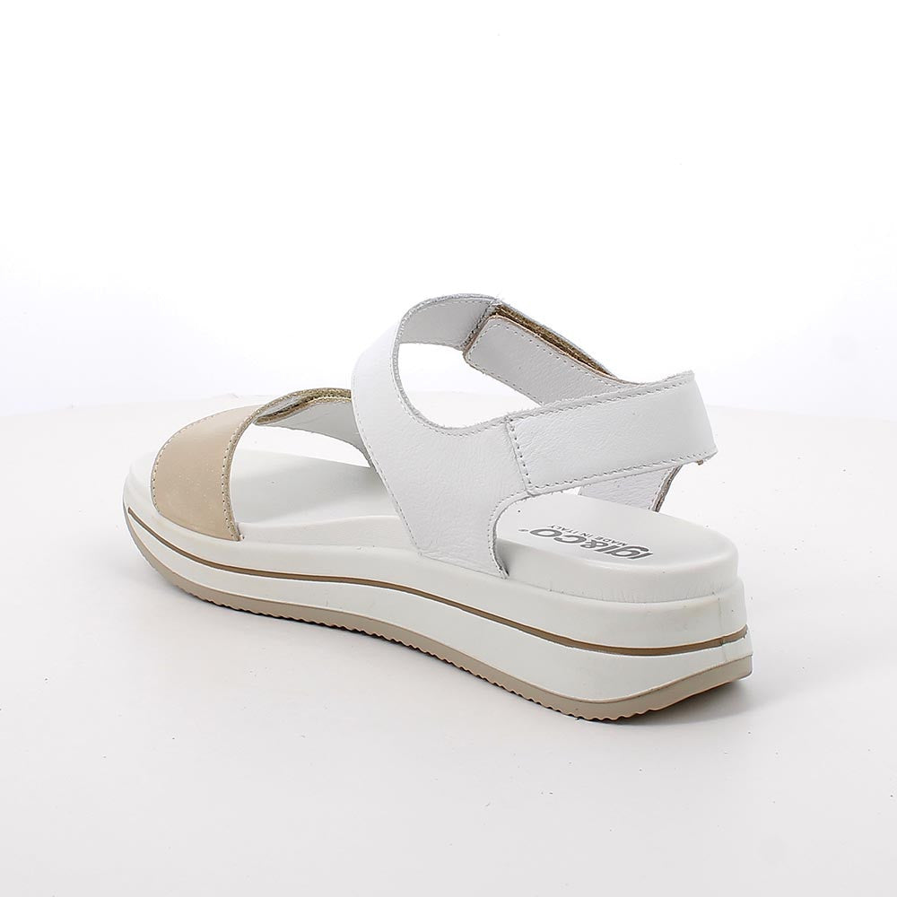 IGI&CO 11748 SINDY 118 pelle+platino-beige 33