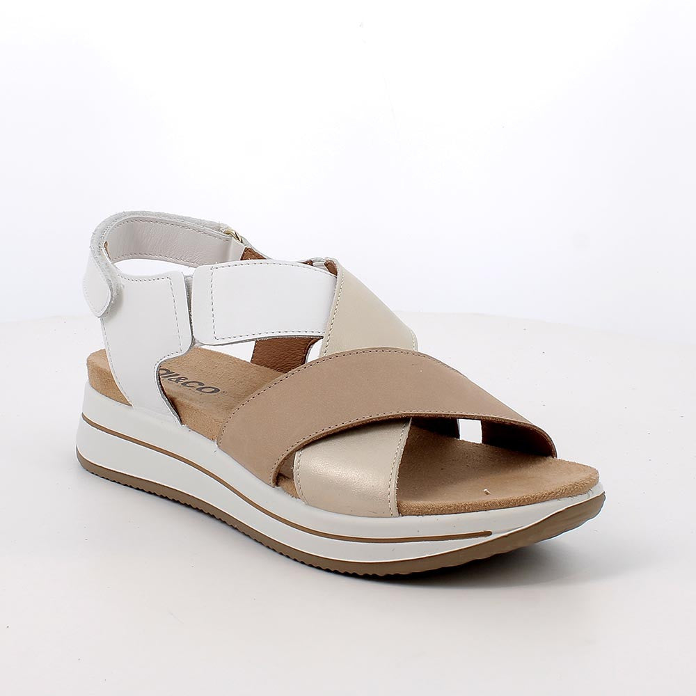 IGI&CO 11749 SINDY 118 pelle+platino-bianco 22