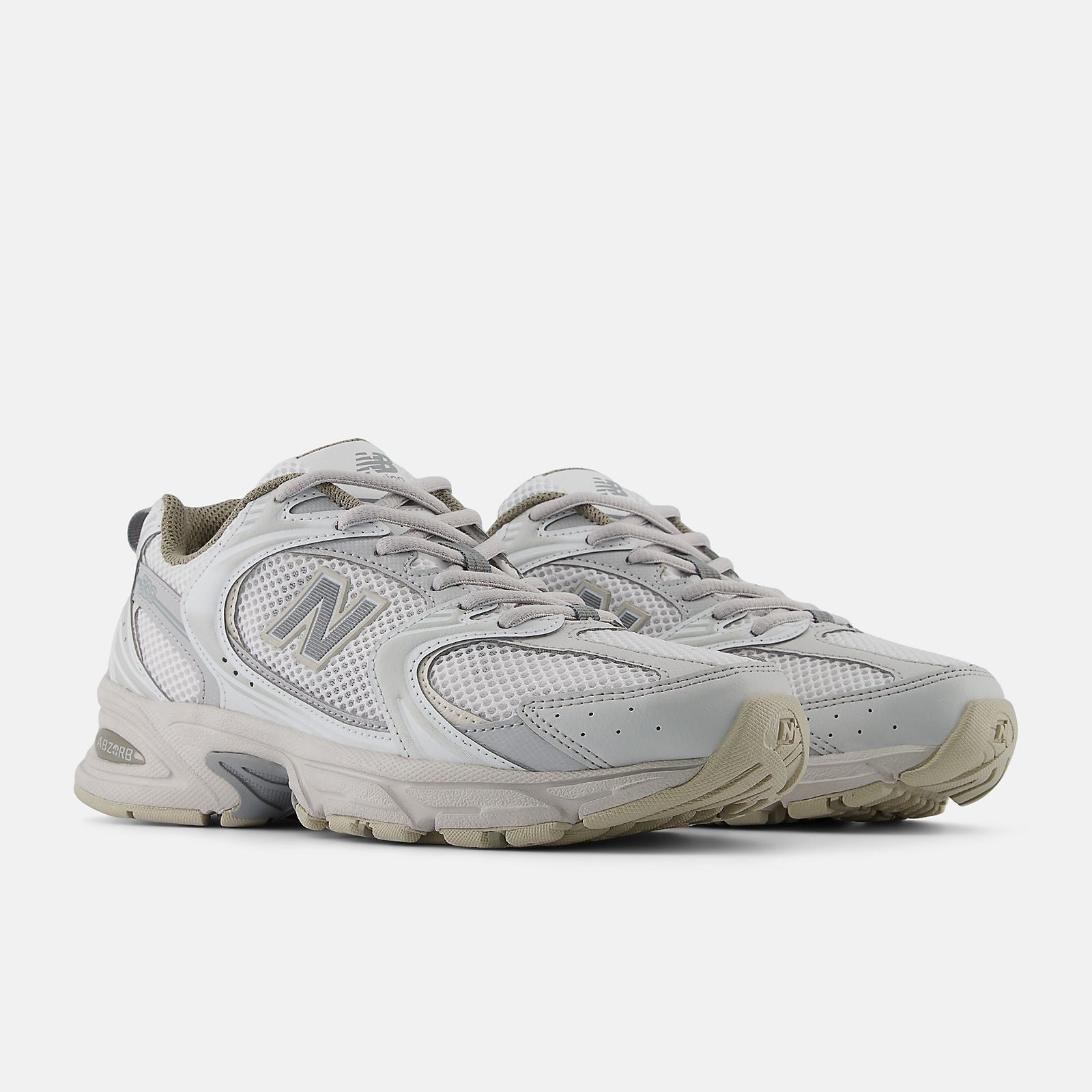 Shoes New Balance 530 Pelle Grigio NEW BALANCE MR530 118 Pelle+