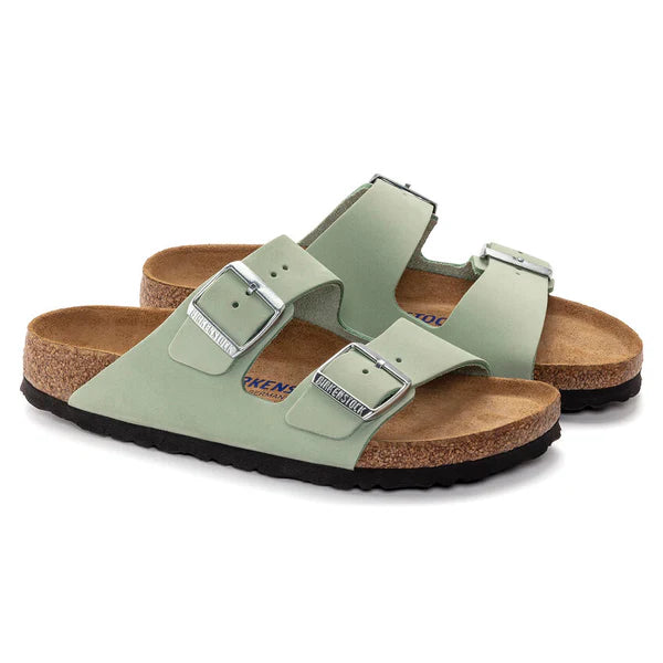 BIRKENSTOCK ARIZONA SFB NUBUCK LEATHER 228 nabuk+verde 1024213