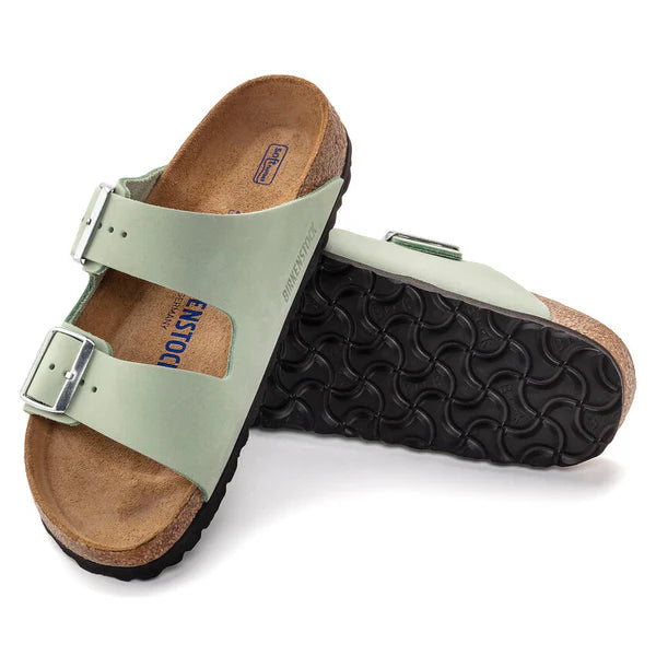 BIRKENSTOCK ARIZONA SFB NUBUCK LEATHER 228 nabuk+verde 1024213