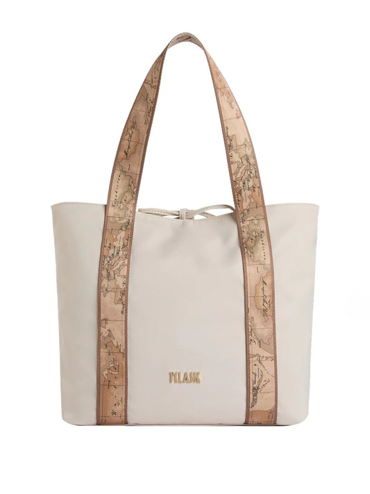 ALVIERO MARTINI 1 CLASSE LF57-9935 SHOPPER REVERSIBILE 663 stamp+beige 0928