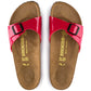 BIRKENSTOCK MADRID BIRKO FLOR 340113 LACK TANGO RED