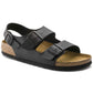 BIRKENSTOCK MILANO BIRKO FLOR BASICO 111 pelle+nero 034793