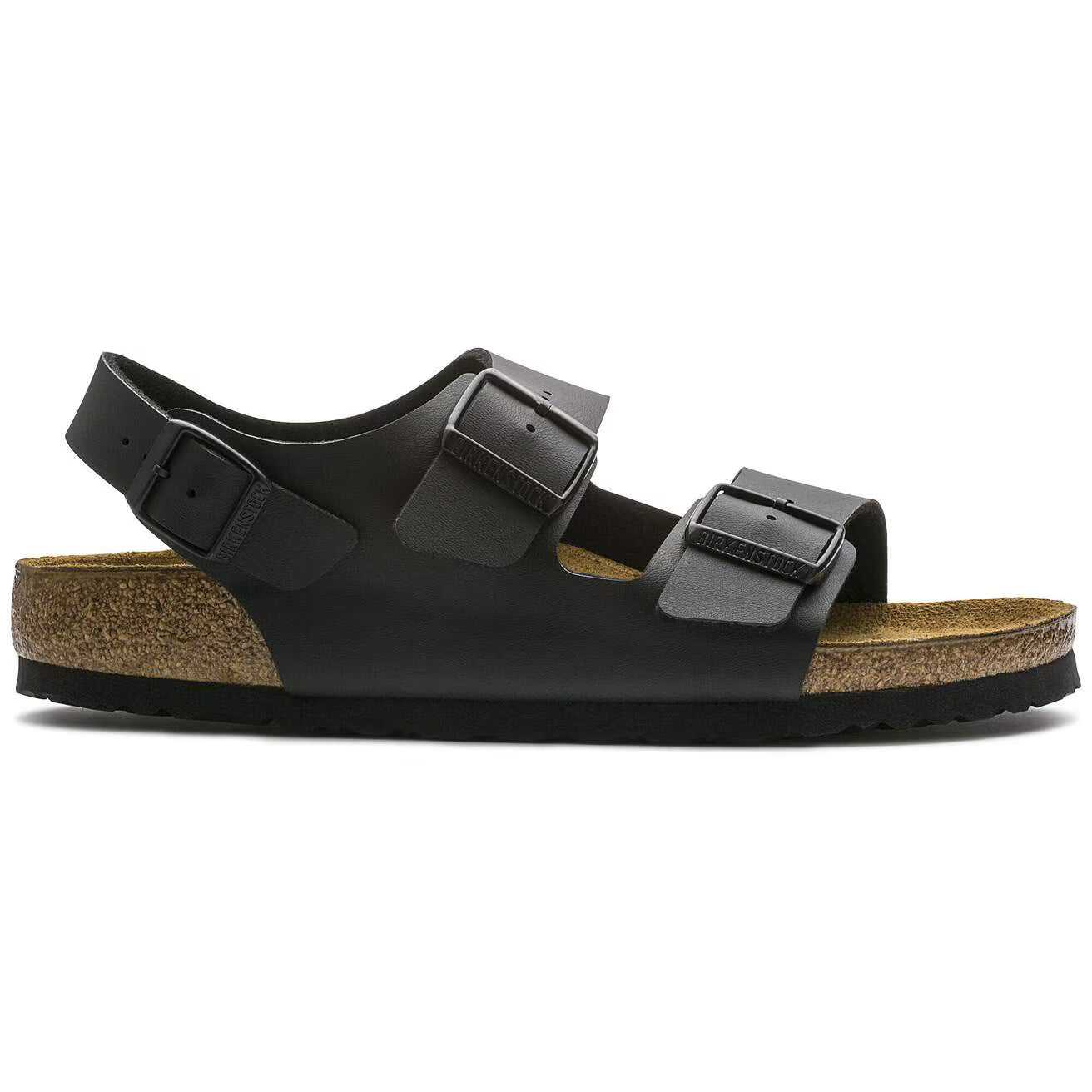 BIRKENSTOCK MILANO BIRKO FLOR BASICO 111 pelle+nero 034793