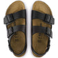 BIRKENSTOCK MILANO BIRKO FLOR BASICO 111 pelle+nero 034793