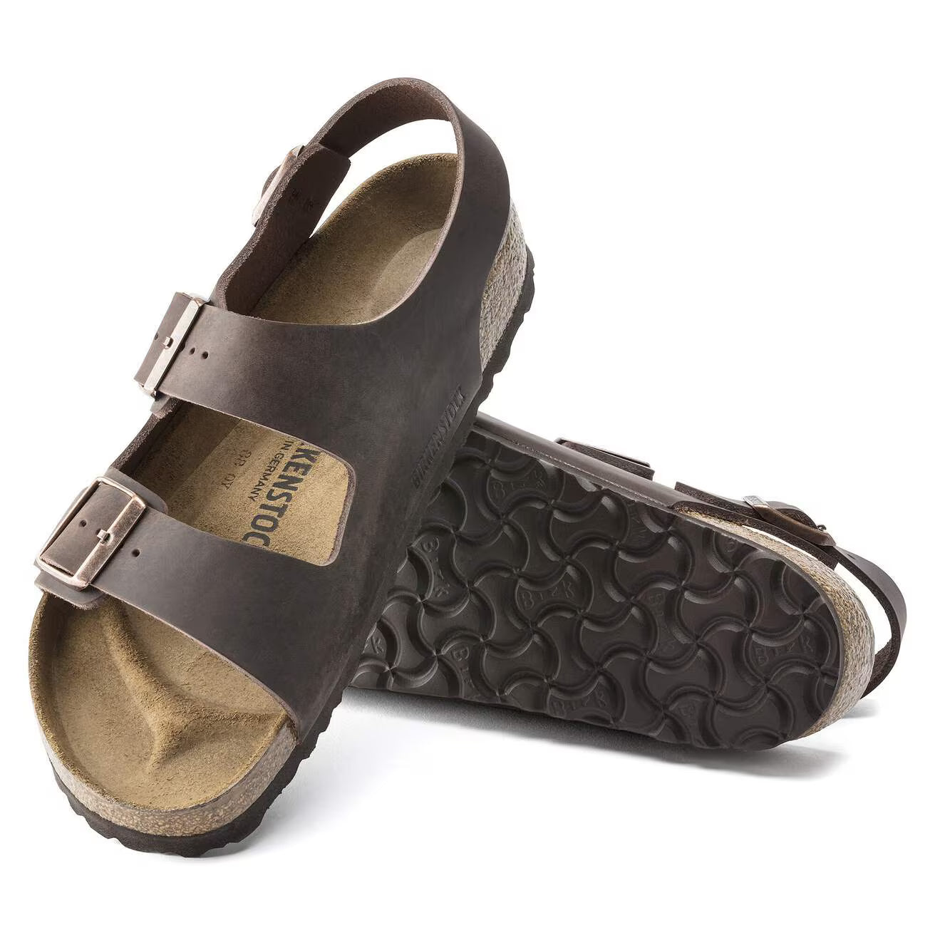 BIRKENSTOCK MILANO OILED LEATHER 224 nabuk+marr 034873