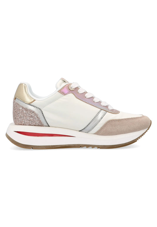 GUESS FLPEAG FAB12 EAGAR 777 tela+multi-rosa