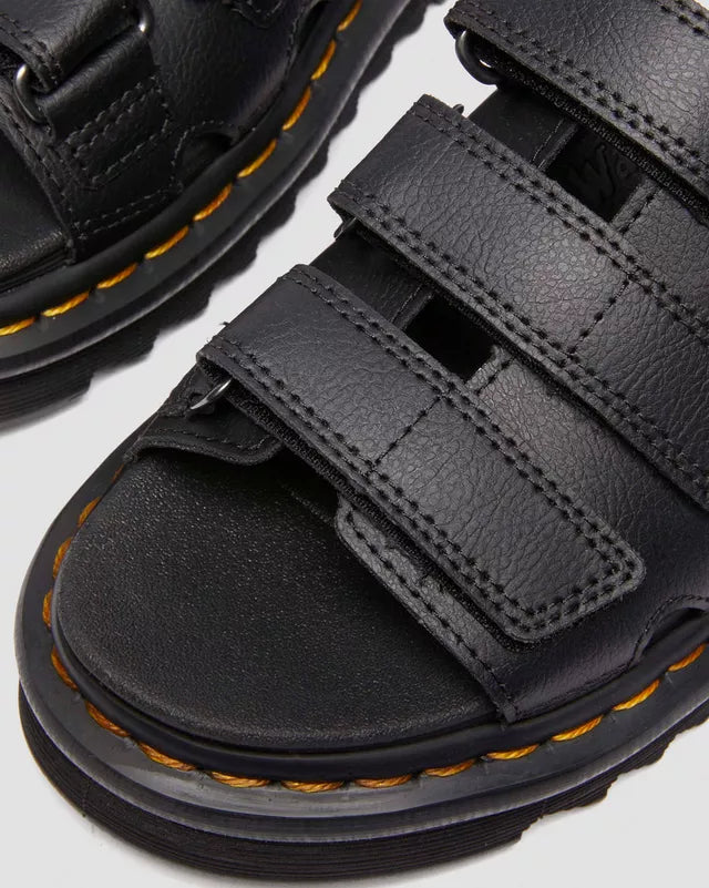 DR. MARTENS RAINE SLIDE 111 pelle+nero 40522001