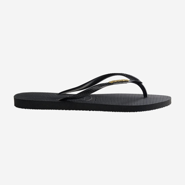 HAVAIANAS 4119875 SLIM LOGO METALLIC 551 sint+nero 1924