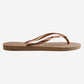 HAVAIANAS 4119875 SLIM LOGO METALLIC 558 sint+rame 3581