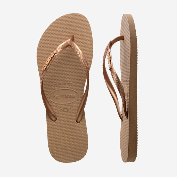 HAVAIANAS 4119875 SLIM LOGO METALLIC 558 sint+rame 3581