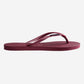 HAVAIANAS 4119875 SLIM LOGO METALLIC 556 sint+bordo 9339