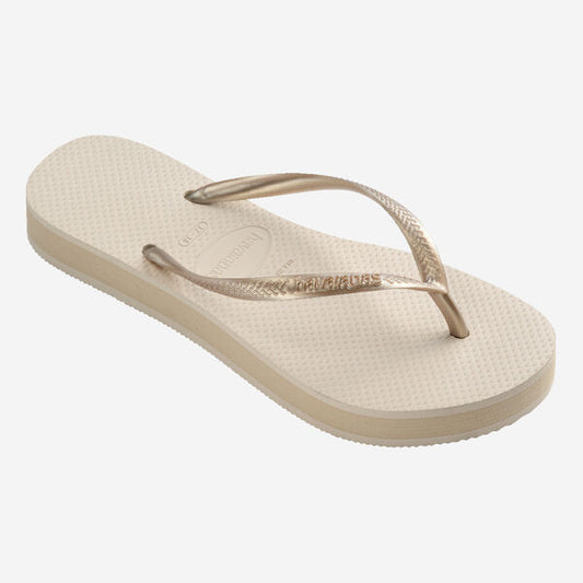 HAVAIANAS 4144537 SLIM FLATFORM 553 sint+beige 0121