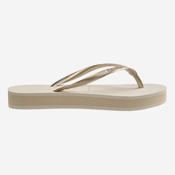 HAVAIANAS 4144537 SLIM FLATFORM 553 sint+beige 0121