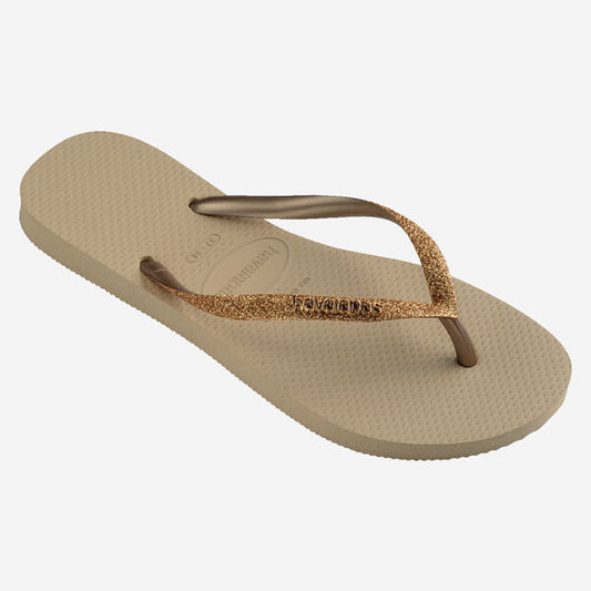 HAVAIANAS 4146975 SLIM GLITTER II 553 sint+beige 9177