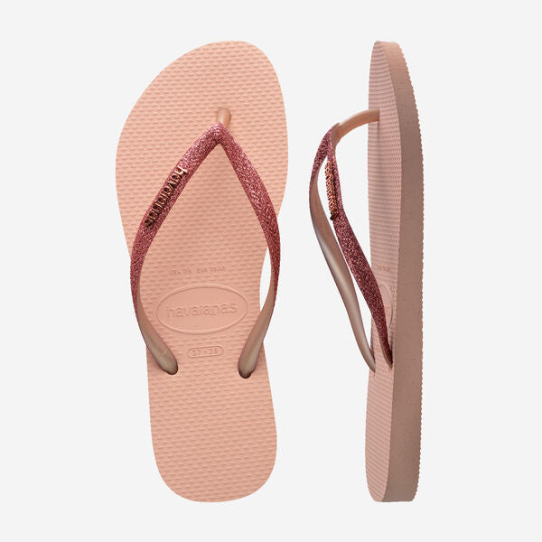 HAVAIANAS 4146975 SLIM GLITTER II 558 sint+rosa 9898