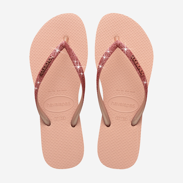 HAVAIANAS 4146975 SLIM GLITTER II 558 sint+rosa 9898