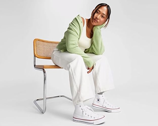 CONVERSE ALL STAR HI 772 tela+bianco M7650C