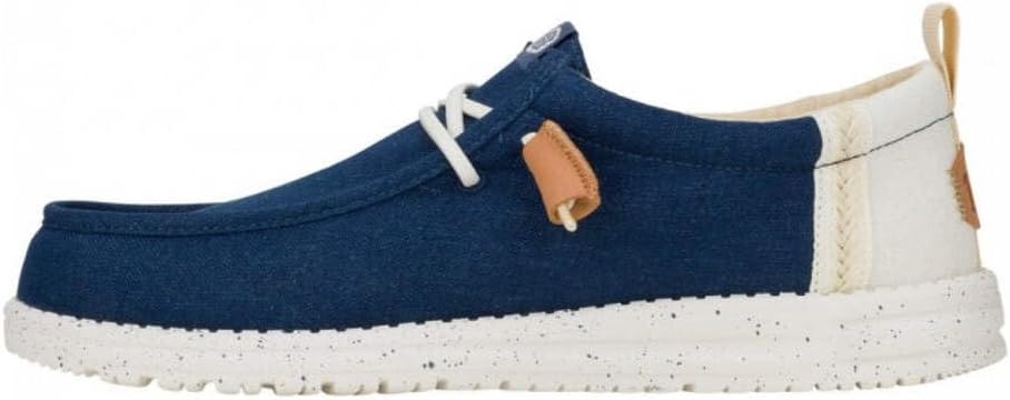 HEY DUDE 43086 WALLY SUMMER LINEN 775 tela+blu 4UA