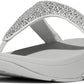FITFLOP EC5 LULU TOE POST - HOTFIX 118 pelle+argen D63
