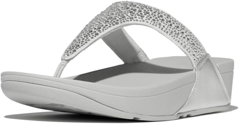 FITFLOP EC5 LULU TOE POST - HOTFIX 118 pelle+argen D63