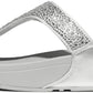 FITFLOP EC5 LULU TOE POST - HOTFIX 118 pelle+argen D63