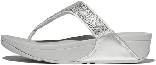 FITFLOP EC5 LULU TOE POST - HOTFIX 118 pelle+argen D63