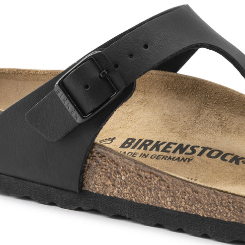 BIRKENSTOCK GIZEH BASICO BIRKO FLOR 111 pelle+nero 043691