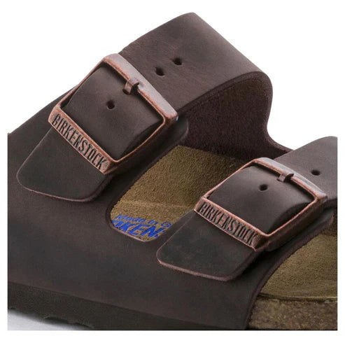 BIRKENSTOCK ARIZONA SFB OILED LEATHER 224 nabuk+marr 452763