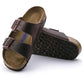 BIRKENSTOCK ARIZONA SFB OILED LEATHER 224 nabuk+marr 452763