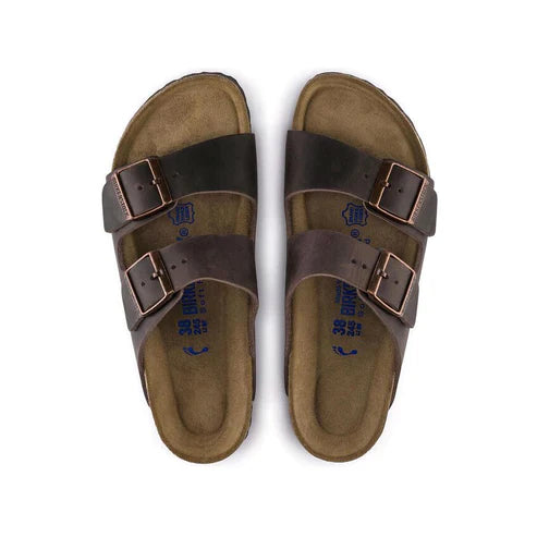 BIRKENSTOCK ARIZONA SFB OILED LEATHER 224 nabuk+marr 452763