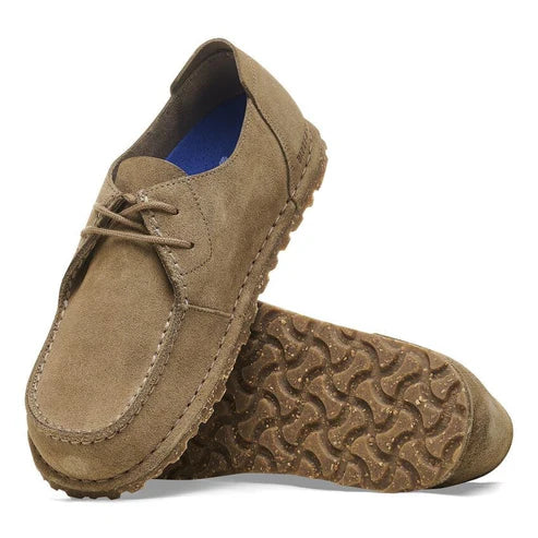 BIRKENSTOCK UTTI LACE SUEDE LEATHER - NATURAL LEATHER 333 scam+beige 1027321