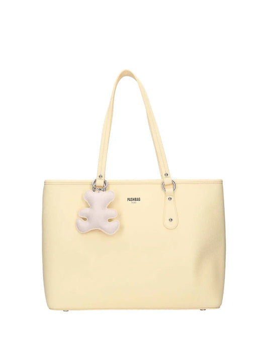 PASHBAG JANINE TOTE 118 pelle+giallo 19675