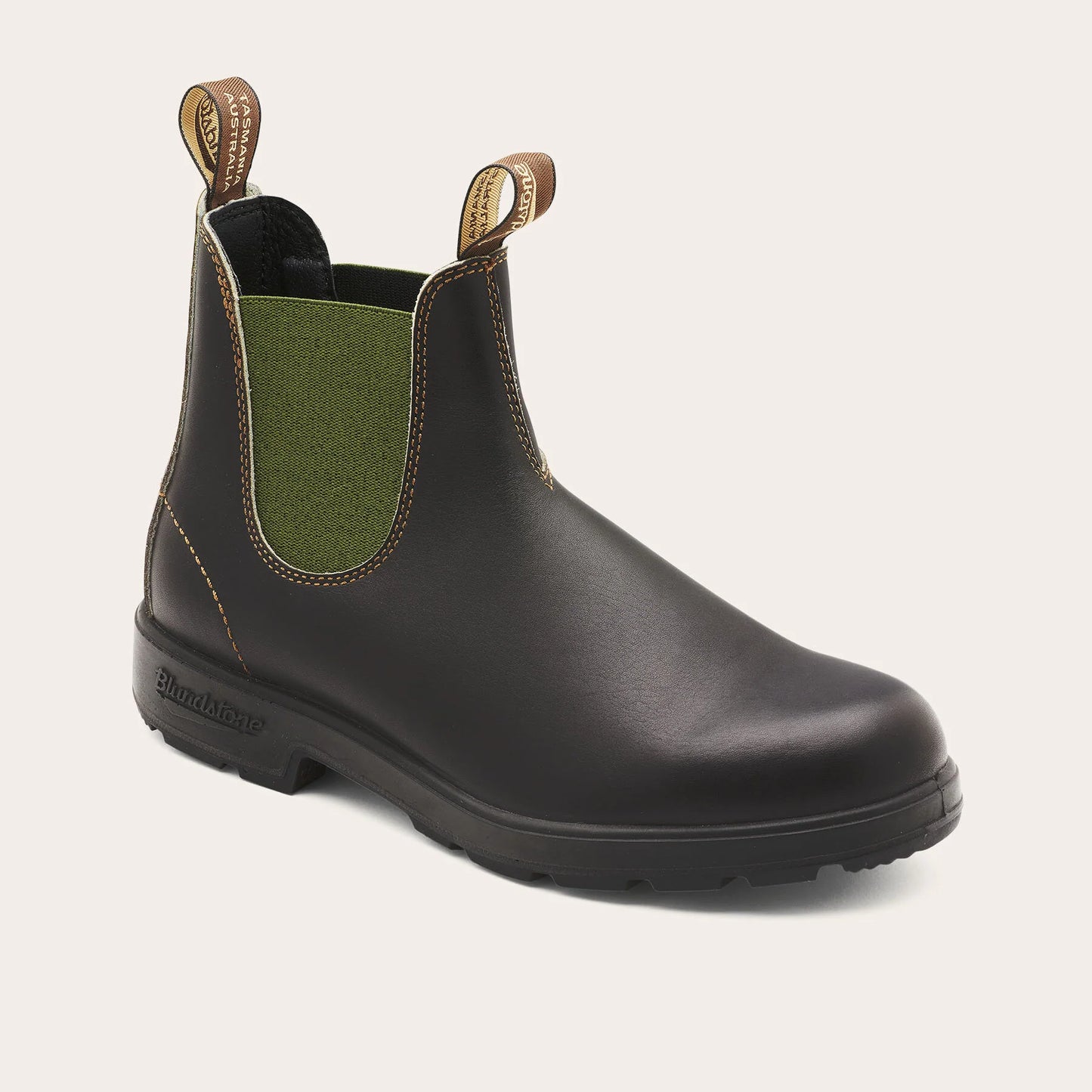 BLUNDSTONE 519-1917-1919-508-2208-585-587 114 pelle+moro-verde 519