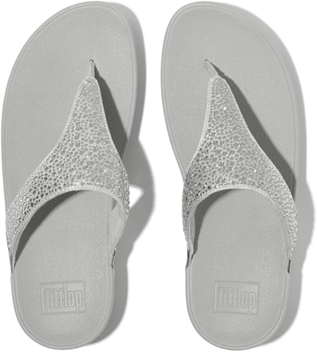 FITFLOP EC5 LULU TOE POST - HOTFIX 118 pelle+argen D63