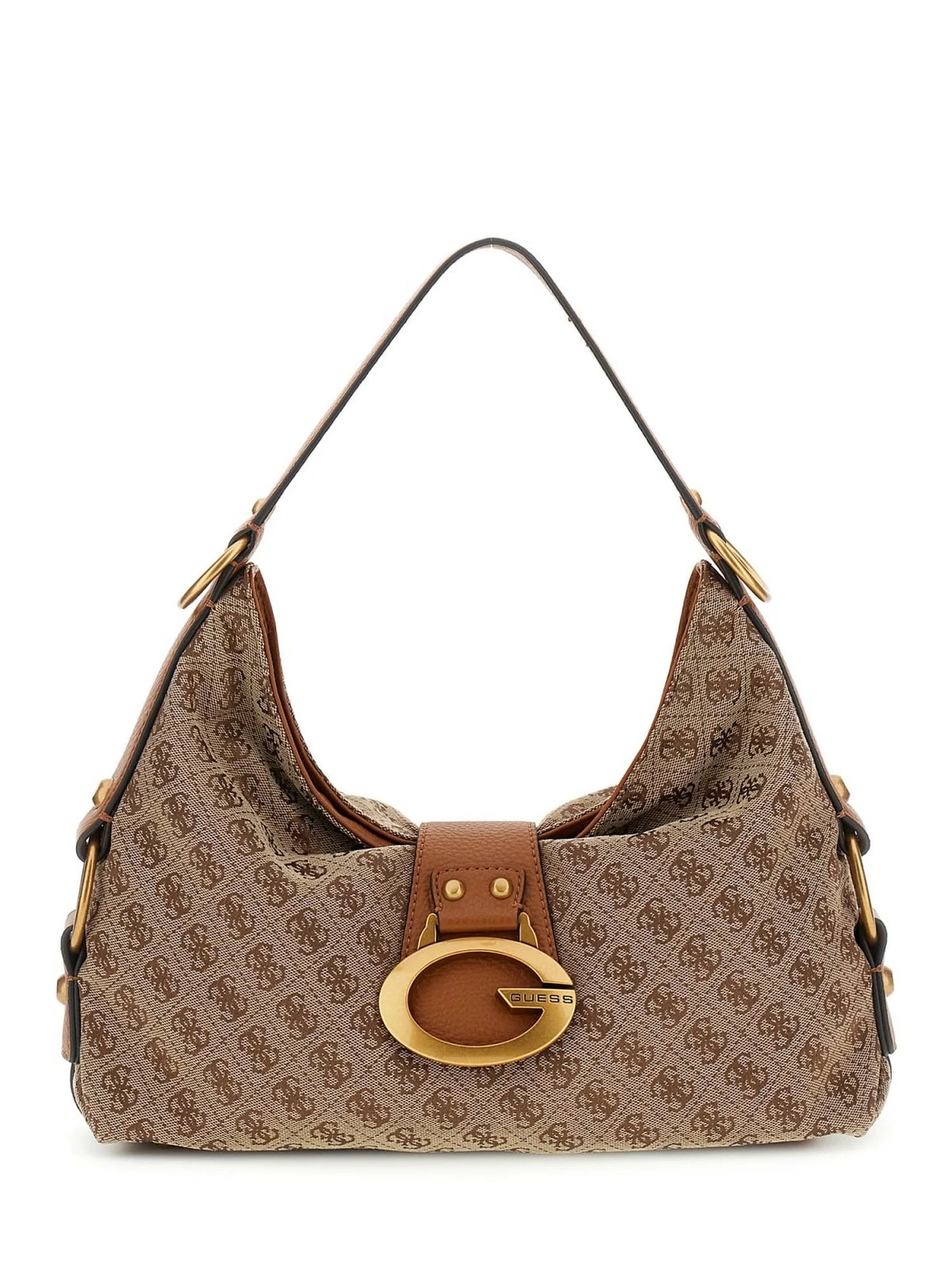 GUESS HWJJ93 08180 CAMDEN 663 stamp+beige LLG