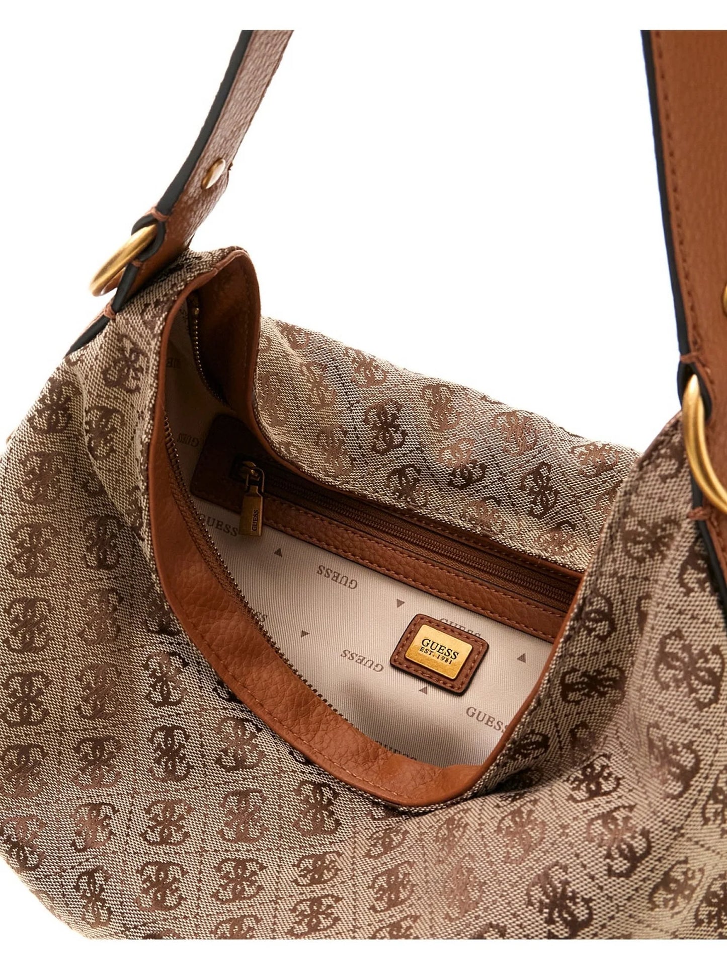GUESS HWJJ93 08180 CAMDEN 663 stamp+beige LLG