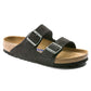 BIRKENSTOCK ARIZONA SFB SUEDE LEATHER 552323 VELVET GRAY