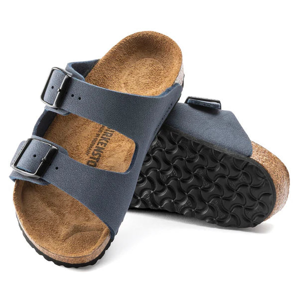 BIRKENSTOCK ARIZONA KIDS BIRKO FLOR - BIRKIBUC 225 nabuk+blu 552903