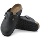 BIRKENSTOCK BOSTON OILED LEATHER 221 nabuk+nero 059463