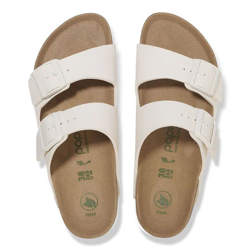 BIRKENSTOCK ARIZONA PLATFORM VEGAN BIRKO FLOR 112 pelle+panna 1029127
