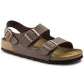 BIRKENSTOCK MILANO BIRKIBUC 224 nabuk+moro 634503