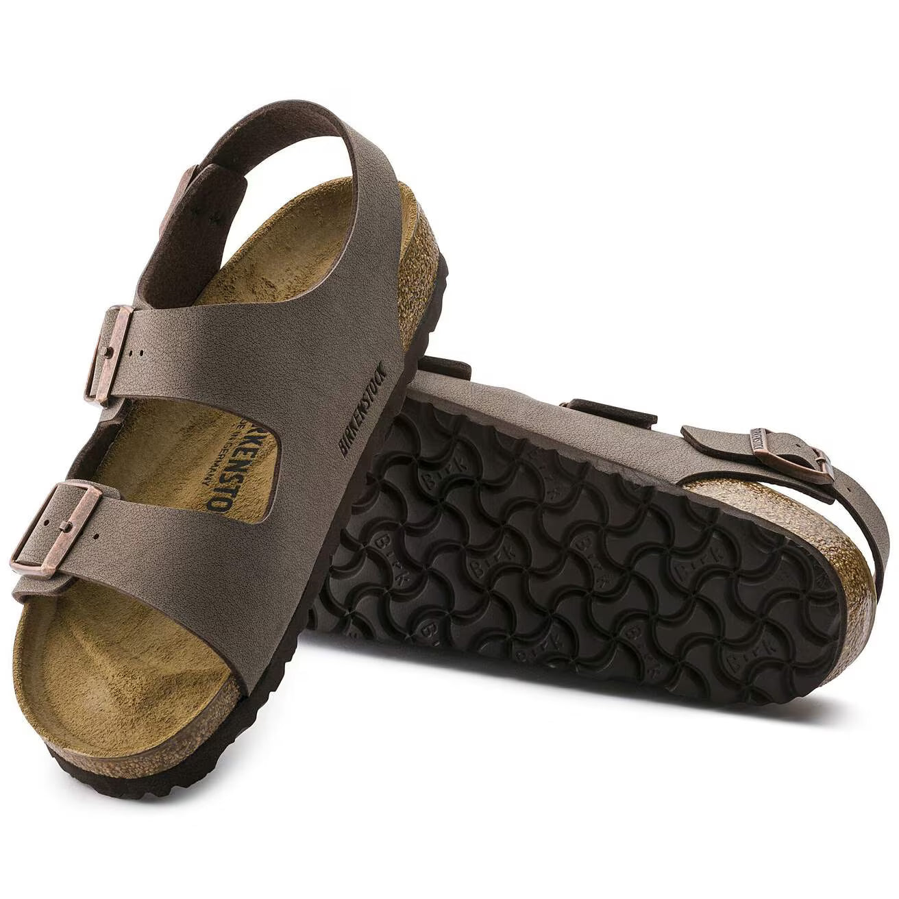 BIRKENSTOCK MILANO BIRKIBUC 224 nabuk+moro 634503