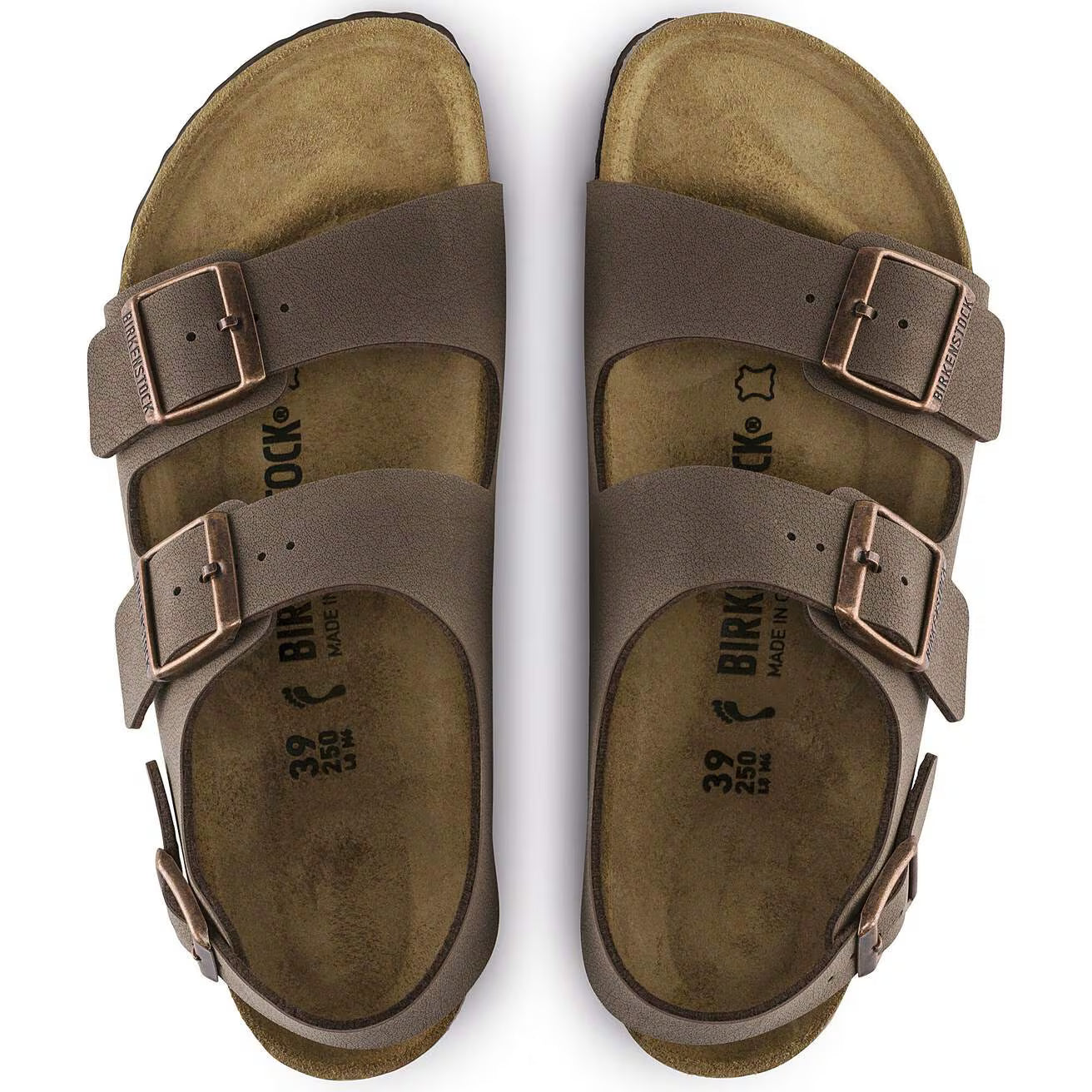 BIRKENSTOCK MILANO BIRKIBUC 224 nabuk+moro 634503