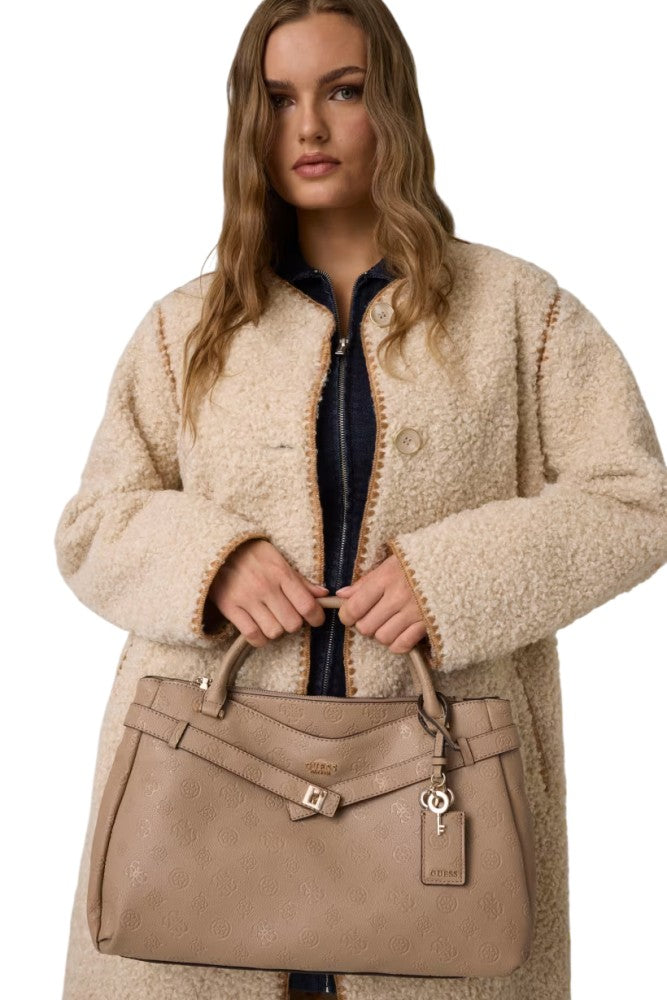 GUESS HWPD97 46060 ELLA LOGO 663 stamp+beige BIO