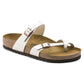 BIRKENSTOCK MAYARI 112 pelle+bianco perl 071661