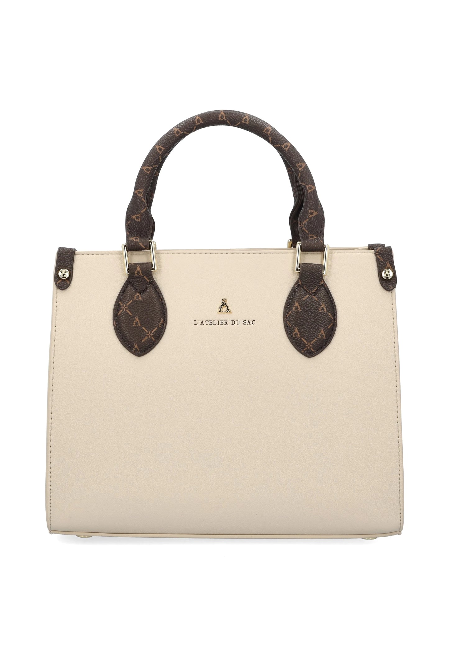 L ATELIER DU SAC DAUPHINE TOTE 112 pelle+bianco 16940